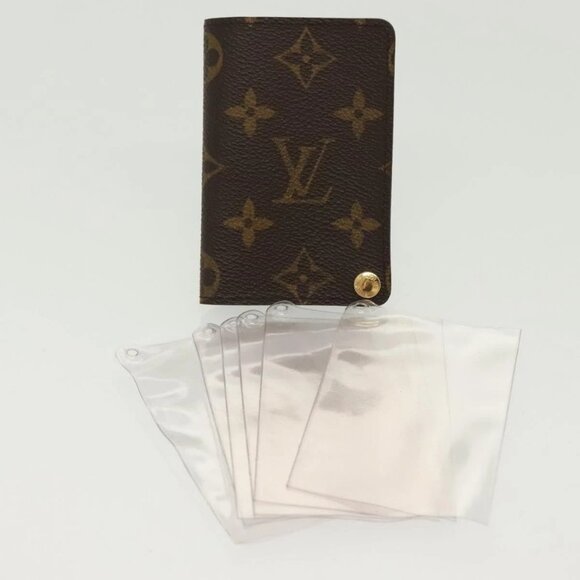 LOUIS VUITTON Monogram Porto Cartes Crdit Pression Card Case Auth - Picture 16 of 16